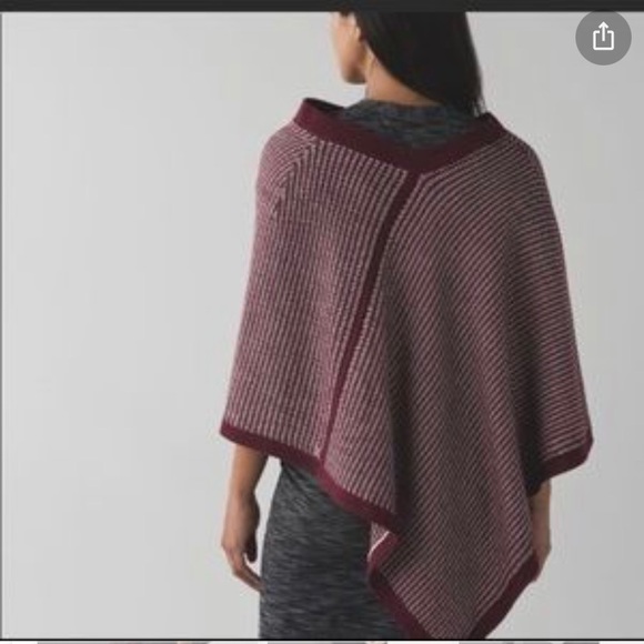 Lululemon Merino Wool Poncho - Picture 3 of 8